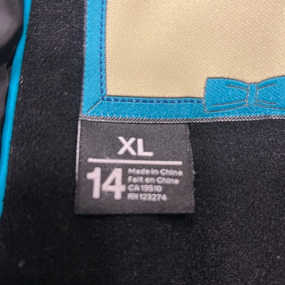 Orage Girl’s Winter Ski Coat EUC size XL Turquoise Blue - Picture 11 of 11